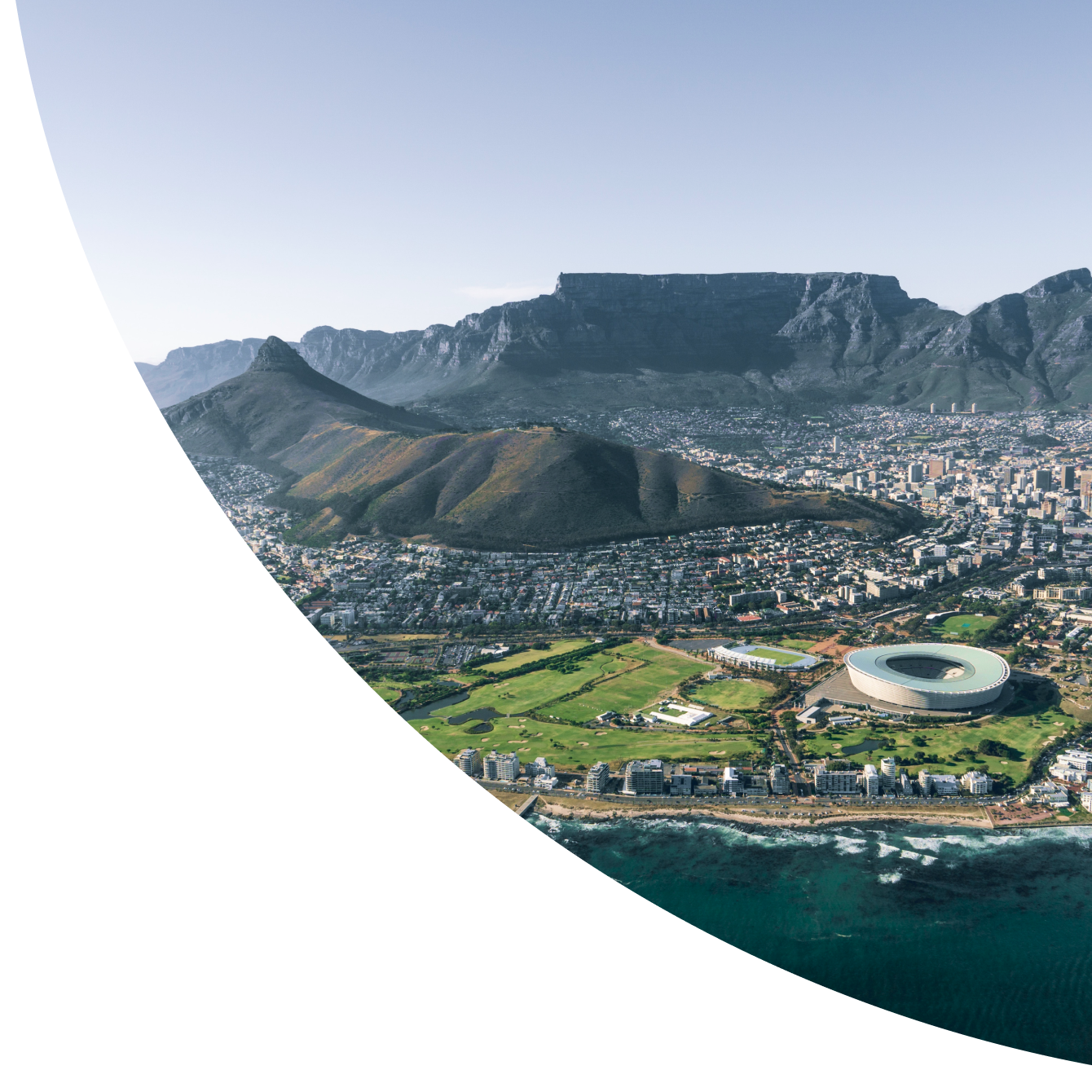 South Africa city view